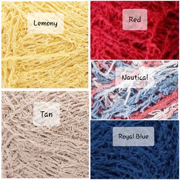 Four Hand Crafted Crocheted Colorful Reusable Dish or Vegetable Scrubby's!! - Picture 8 of 9